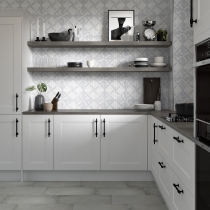 ALLURO - 12X12, SILVER MCAS, POLISHED